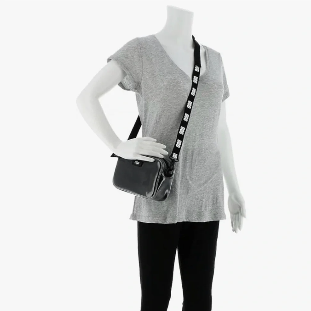 UGG Gray Clear Crossbody Bag